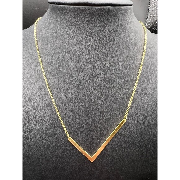 Anthropologie Check Mark Necklace - Picture 5 of 5